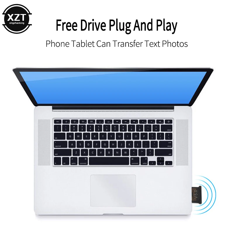 USB-адаптер Bluetooth 5,0 для настольного ПК, беспроводной аудио-приемник, передатчик, ключ для PS4, компьютера, Aux, аудио, динамик, музыка