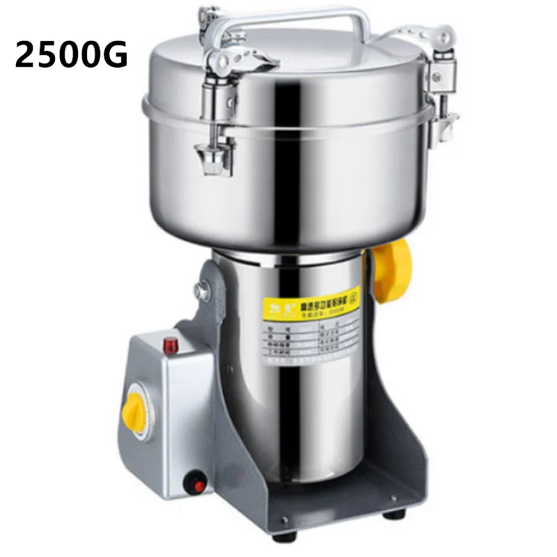 

2500g 220V/110V Chinese Medicine Grinder Grain Mill Electric Grinding Machine Nut Herbs Crusher Miller Shredder Pulverizer