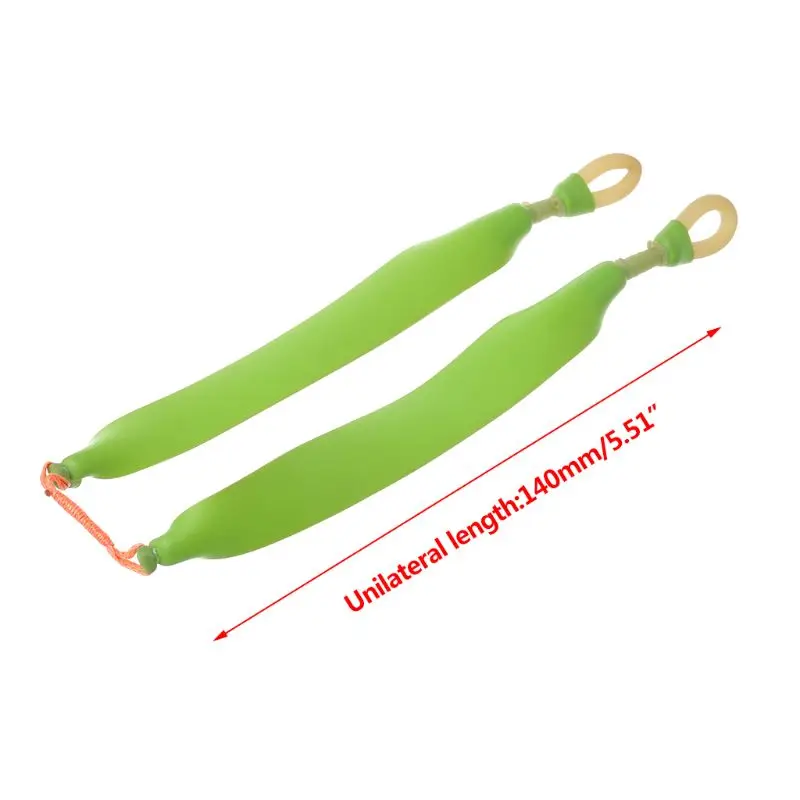 1PC Slingshot Band Group Elastic Flat Bands Trolling Fishing Shooting Fish Rubber Latex Catapult Hunting Outdoor Professional