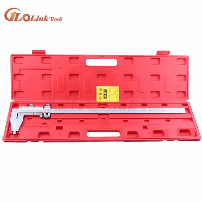 Open Vernier Caliper 0-600mm 0-500mm Laser Stainless Steel Vernier Caliper Measurement Micrometer Measurement Tool Micrometer