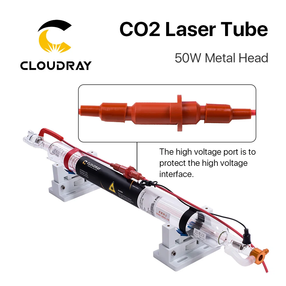 Co2レーザーチューブ付き金属チップ,CNC彫刻機用ガラスパイプ50w,直径1000mm