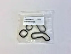 Genuine Oil Cooler Gasket 11428643747 1set 11428643747 11427557010 Oil Filter Housing Gasket Set For Mini 2007-2015