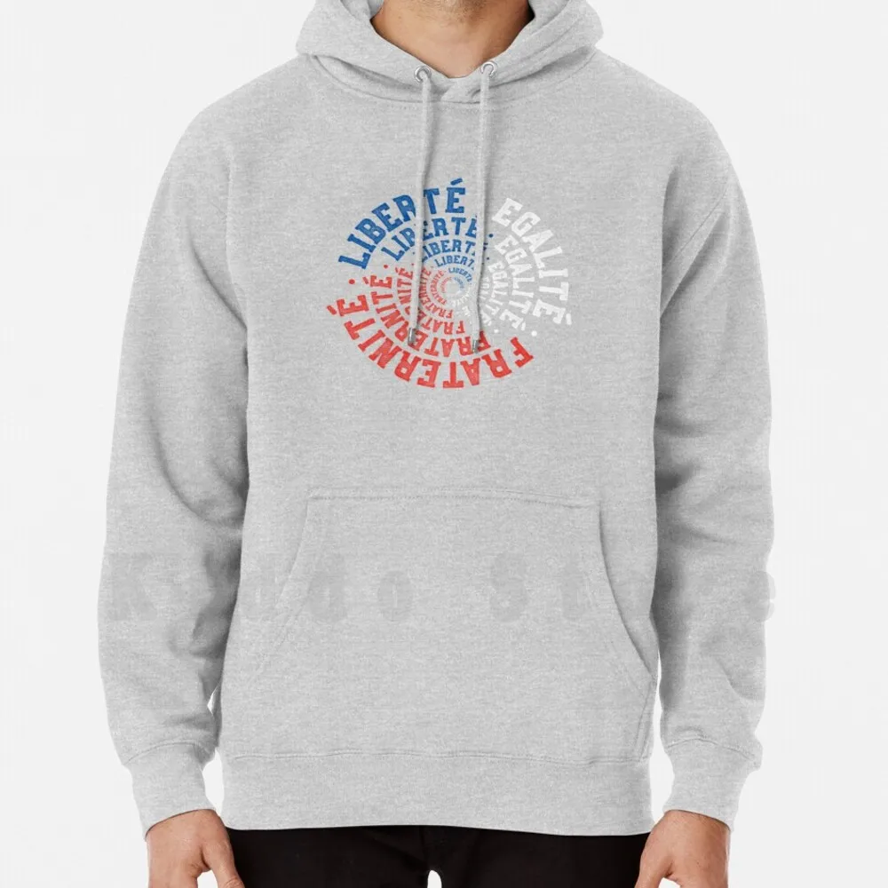 Liberté, Égalité, Fraternité - Vive la France - Sweat-shirts à manches longues avec le slogan Vive la France Liberté Égalité