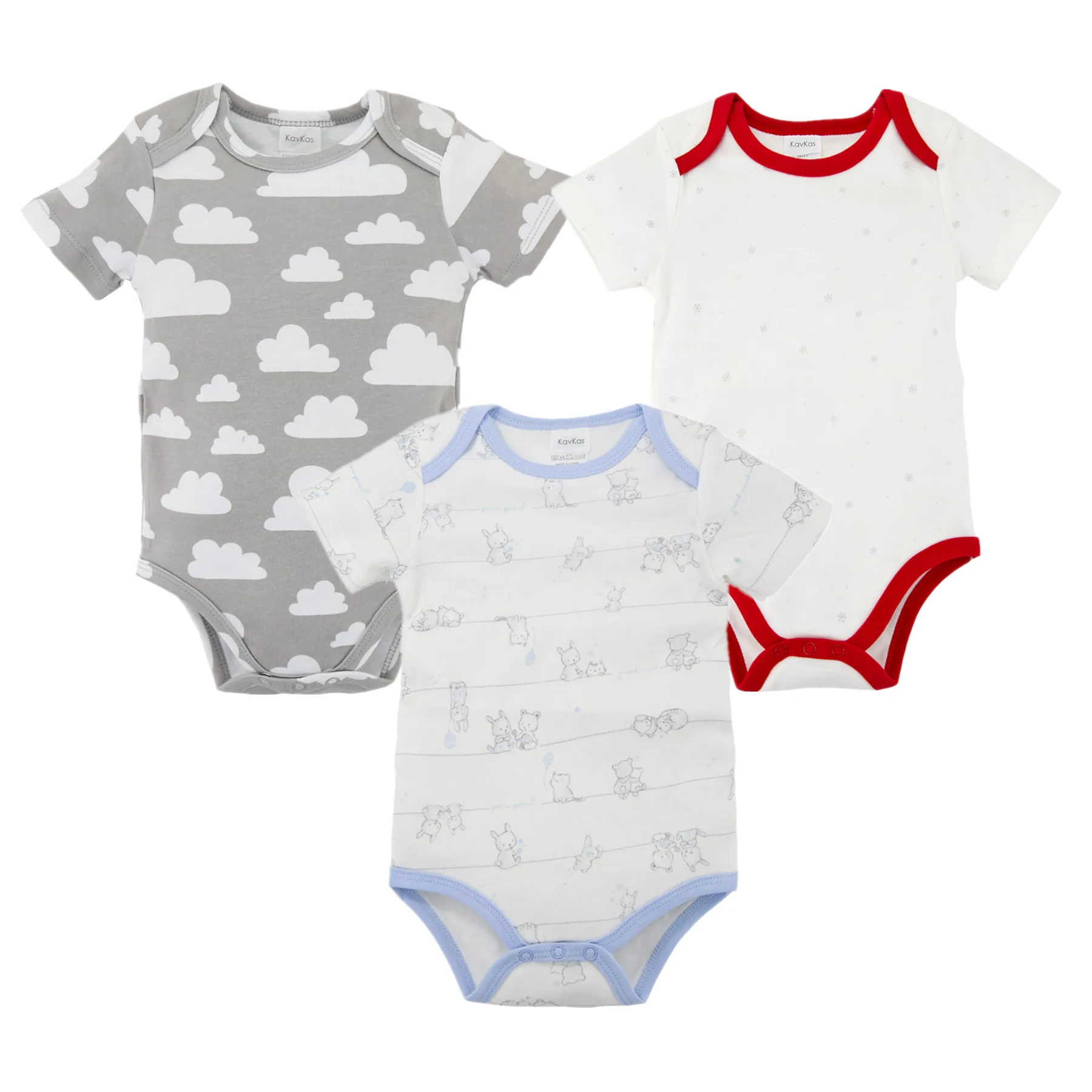 

2021 Newborn Baby Boys Clothing 3PCS Cute Cartoon Toddler Girls Bodysuits Baby Girls Clothes 0-12M 100%Cotton Roupas de bebe