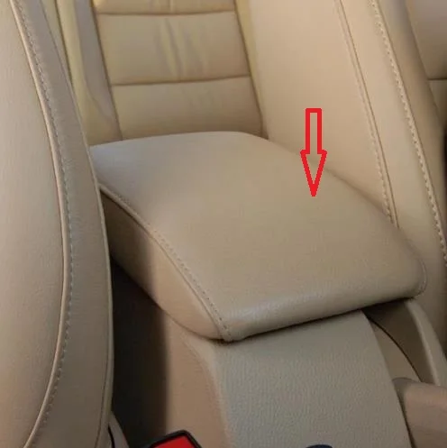 For Volkswagen Jetta mk5 Golf 5 ( 2005-2011 )   Customzied Microfibre Leather Center Armrest box Cover Direct installation