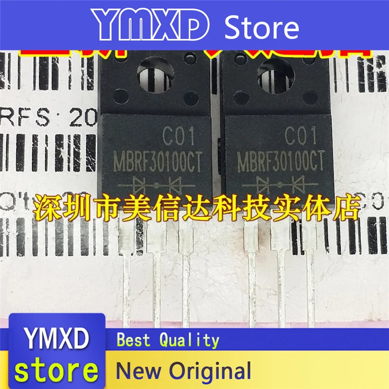 

10pcs/lot New Original MBRF30100CT 30A100V Schottky Diode In Stock