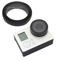 For GoPro Hero 3 3+ 4 Camera Protective Clear Glass UV Lens Protector Cap Cover Case For Go Pro Sport Camera Lens Protector