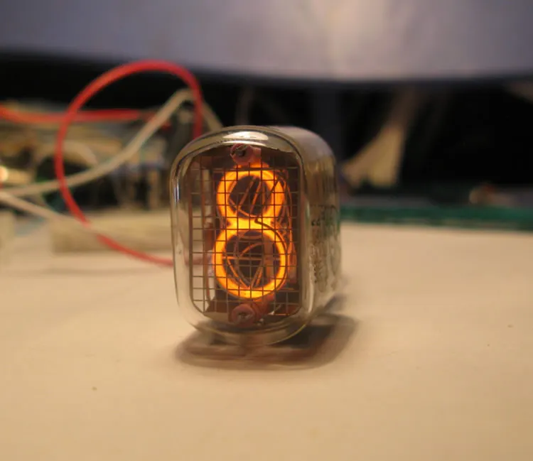 

The New In12 Glow Tube, the Former Soviet Union In-12 Creative Clock DIY with Retro Punk