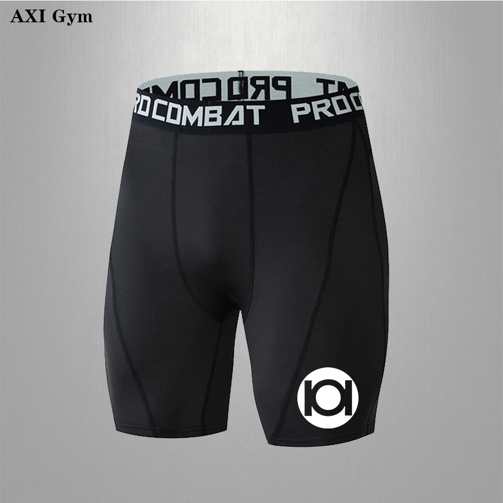 Muscle Men\'s Tight Shorts Gym MMA Jogging Training Compression Pants Fitness Pants Boxing Training Shorts Men\'s Sports Pants