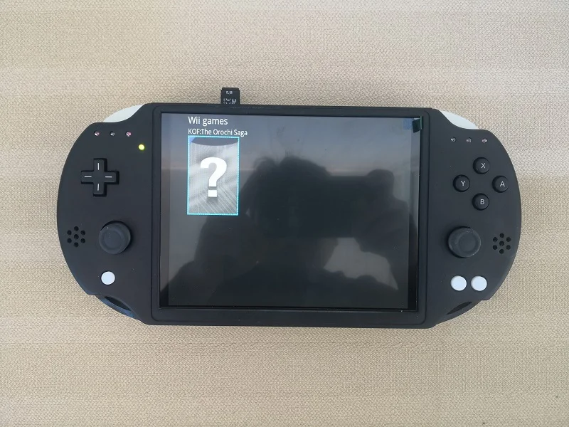 GMEBOY 5 com Joystick Duplo WII e NGC 2 em 1 Game Boy Modificado por PCB Original, Sem Raspberry Pi, IPS LCD, 8 ", 2021Novo