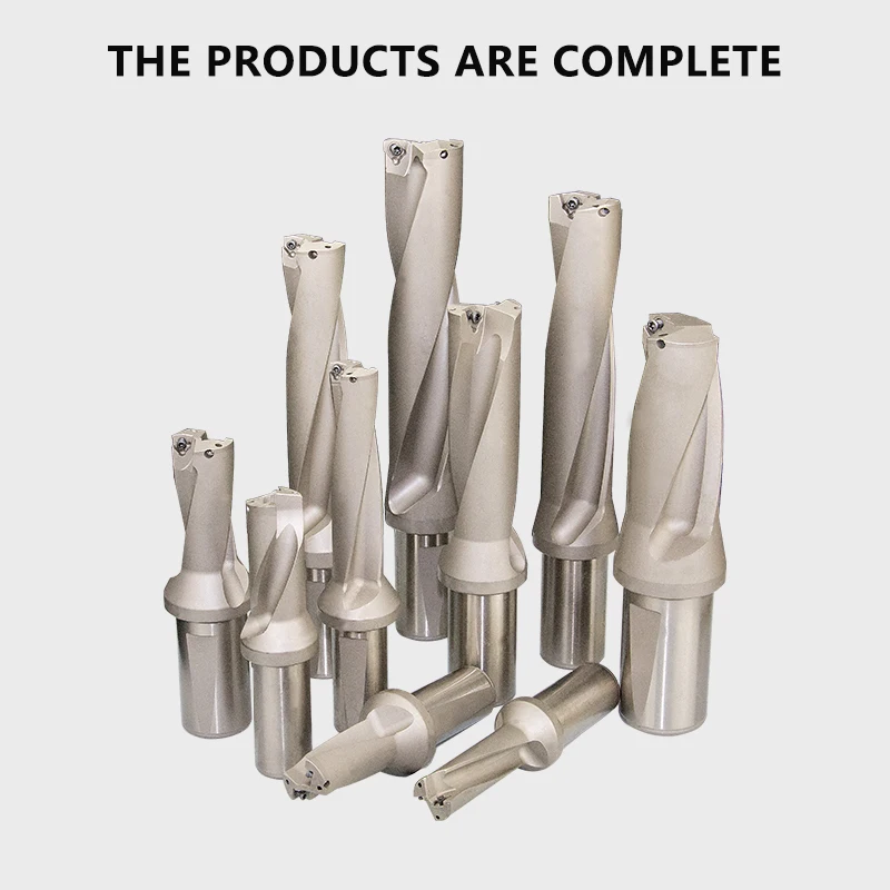1pc WC Indexable 2D Drill Bit C25-2D14-WC03 C32-2D30-64WC05 CNC Lathe Tool Indexable U drill For WC03 WC05 WC06 Carbide Insert