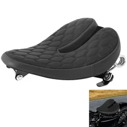 Seat w/ Spring For Harley Sportster XL 2004-2006 2010-2022 Driver Motorcycle