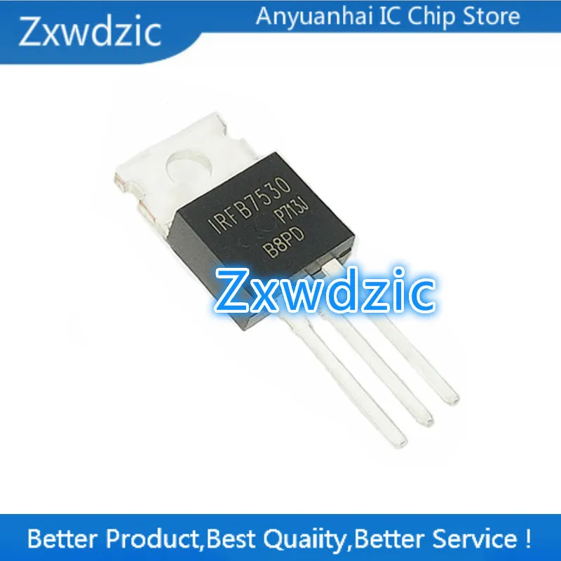 5 buah IRFB7530 asli baru MOS TO220 n-channel MOS FET 199a 60V