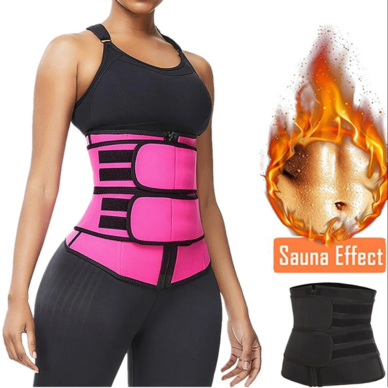 Slimming sheath Women Waist Trainer Neoprene Belt Shapewear Weight Loss Cincher Tummy Control Strap Body Slimming Fat Burning