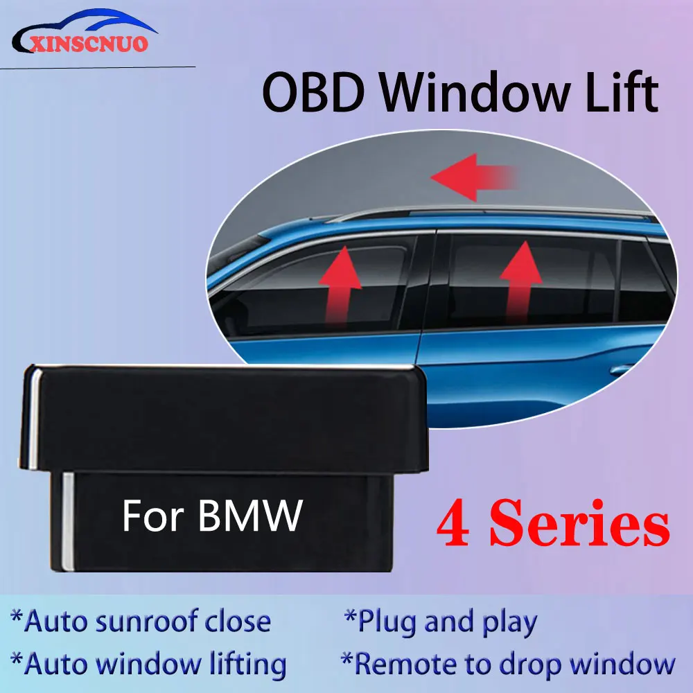 

OBD Auto Car Windows Closer For BMW 4 Series 2012-2017 2018 2019 Vehicle Glass Door Sunroof Opening Closing Module System