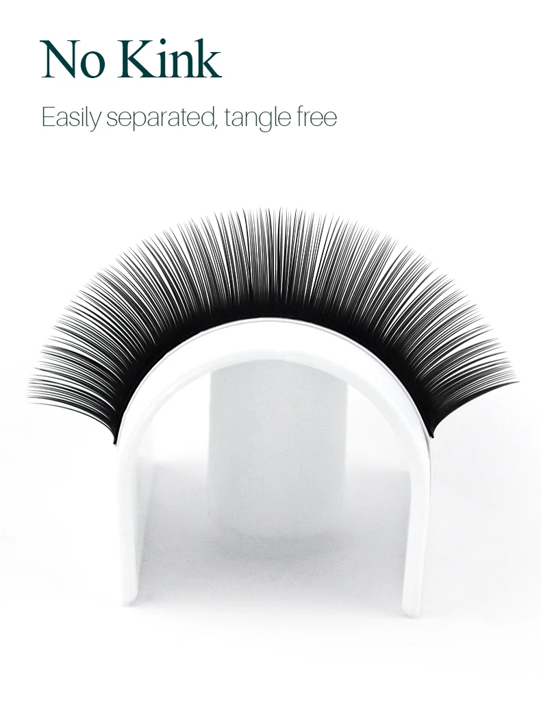 H&L SINCE 1990 20 Reihen Einzelwimpernverlängerung Wimpern Maquiagem Cilios für weiche, natürliche künstliche Nerzwimpern für – Detail 9