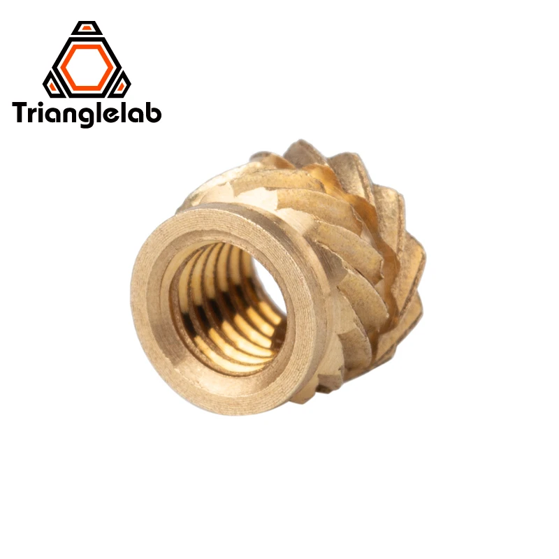 Trianglelab M3 Brass Embedded Nut Inset Nut For Sherpa MINI Extruder KIT 3D Printer Accessories