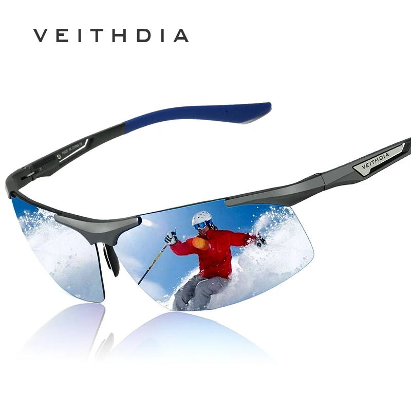 

VEITHDIA 2020 Rimless Mens Sunglasses Polarized Men Coating Mirror Sun Glasses Sport Outdoor Glasses Eyewear Accessories 6562