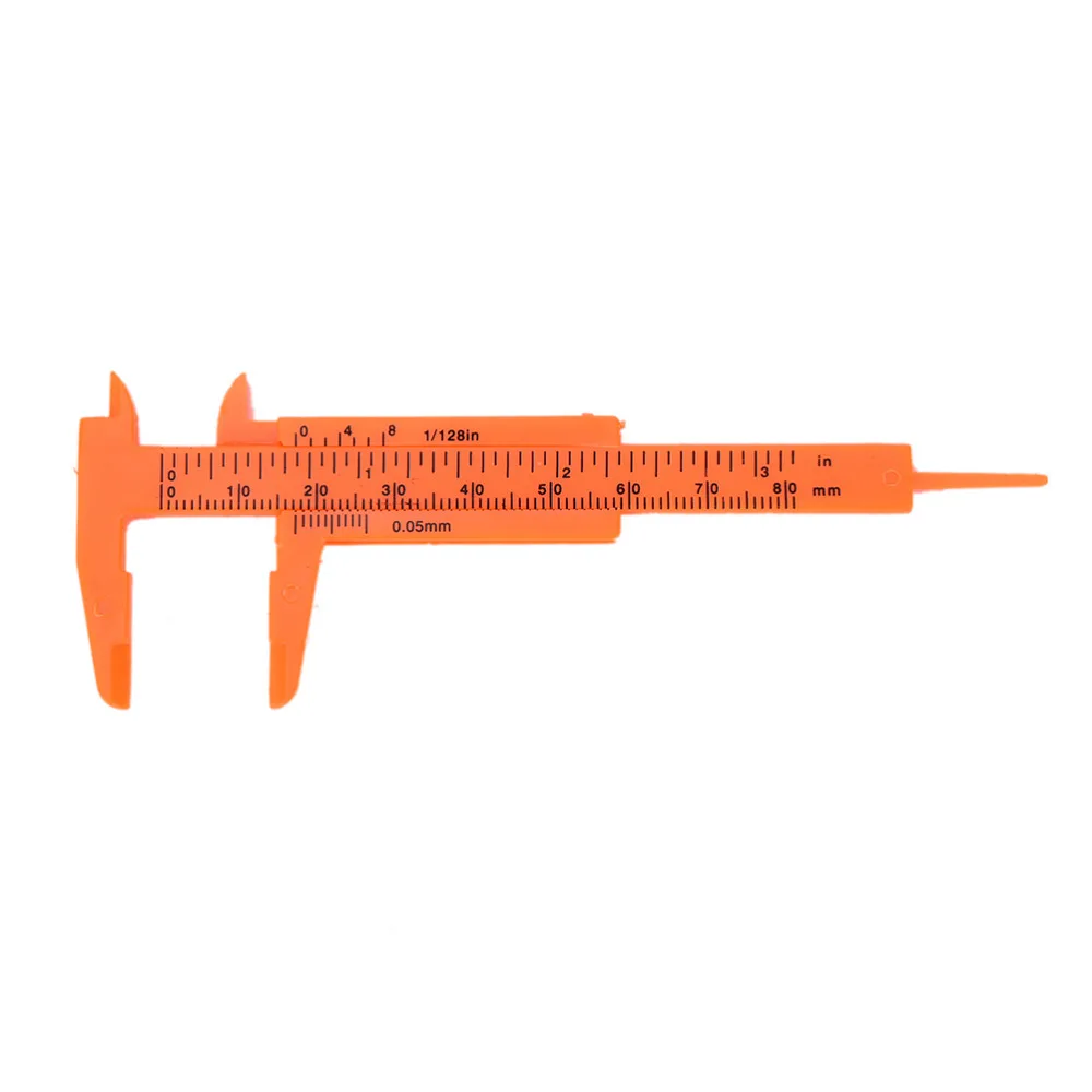 Double Scale Sliding Gauge Eyebrow Ruler Tattoo Permanent Makeup Eyebrow Tattoo Measuring Ruler Caliper Measure Tool