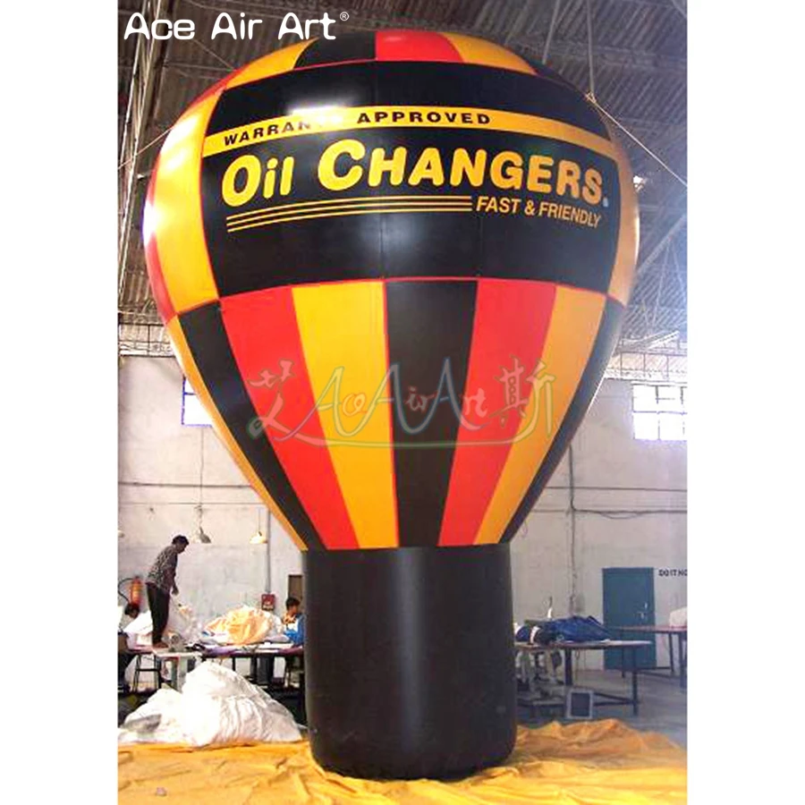 

Free Shipping Inflatable Fire Balloon Model With Printed German Flag For Trade Show/Advertising Made By Ace Air Art