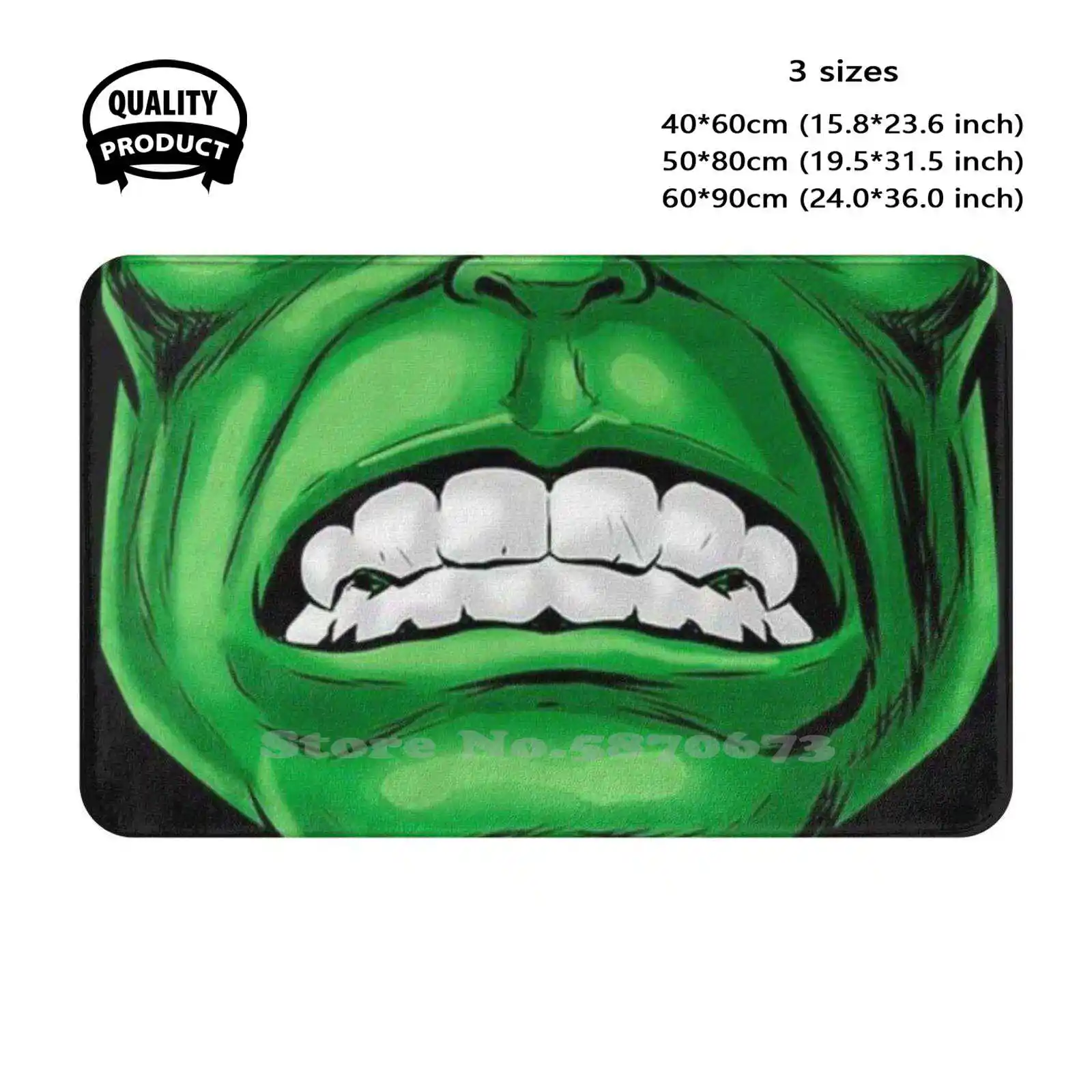 Face Mask-Soft Mask Best Protection For Kids And Adults Soft Cushion Home Carpet Door Mat Car Rug Cartoon Kids Smile Lips Mouth