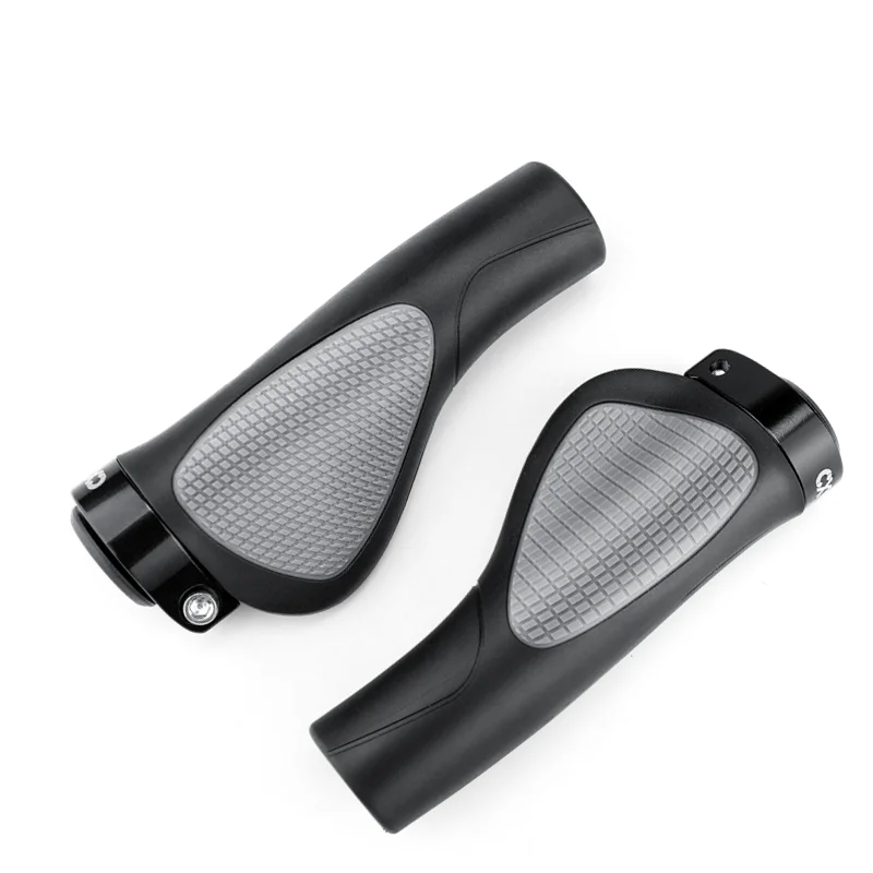 Non-slip MTB Bicycle Grips Ergonomics Bike Handlebar Covers Extended Bar End Mountain Bike Grips Handles for Bicycle