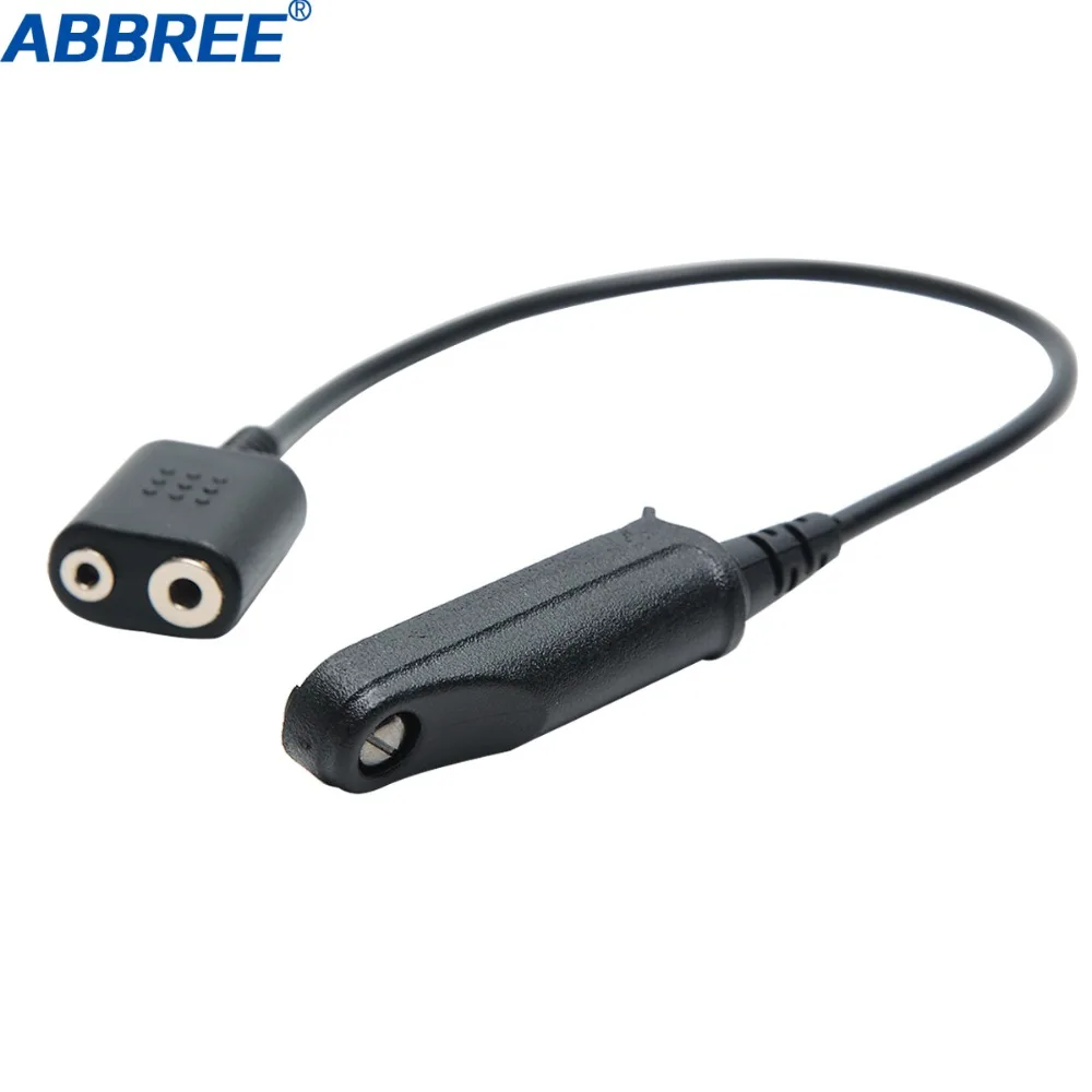 Adapterkabel Baofeng UV-9R Plus wasserdichtes Radio auf 2-poliges Headset-Lautsprechermikrofon für UV-9R Plus UV-XR wasserdichtes Walkie-Talkie – Detail 2