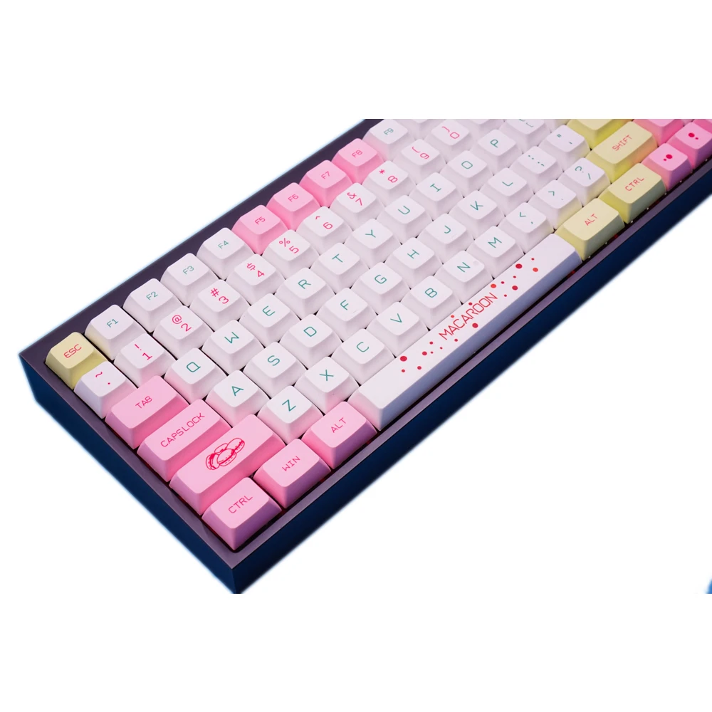 G-MKY Macaron /Ice cream Keycaps PBT Dye-sublimated Keycap XDAS profile For Filco/DUCK/Ikbc MX switch Mechanical Keyboard Keycap