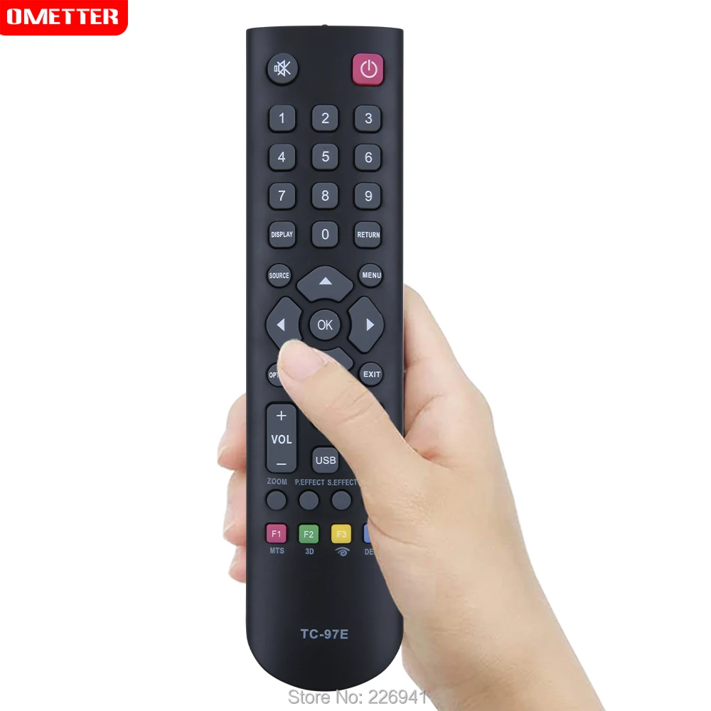 TC-97E remote control use for TCL led lcd TV 06-520W37-B000X RC3000E01 RC3000E02 08-RC3000E-RM201AA ERISSON remote conrtoller