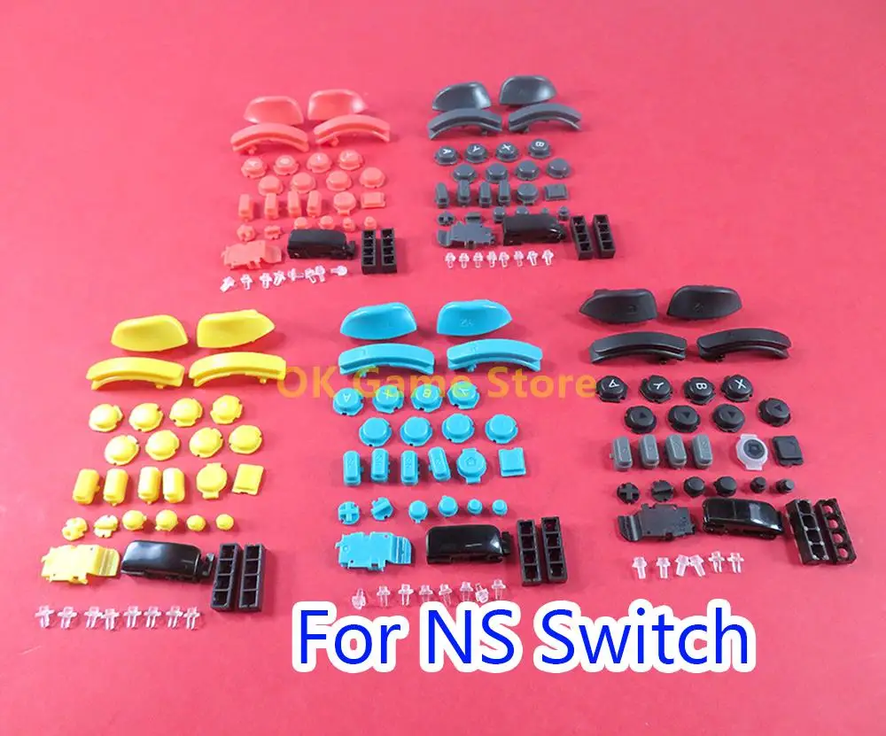 

20sets/lot L R ZR ZL Keys Button for Nintendo Switch Left Righ LR ZR ZL ABXY Button Replacement For Switch NS Game Controller