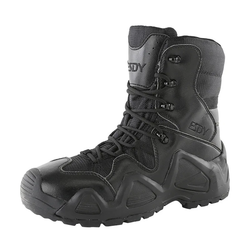 Outdoor Sports High Tops Tactical Boots Spring Autumn Men Women Hunting Training Climbing Camping Hunting Antiskid Hiking Shoes