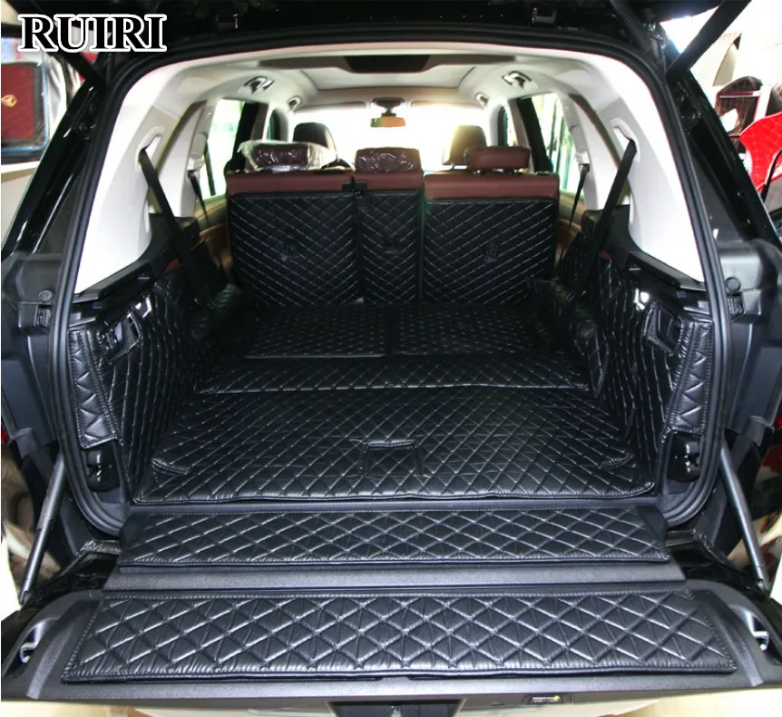 

High quality! Full set car trunk mats for BMW X7 2023-2019 G07 6 7 seats waterproof cargo liner boot carpets cover for X7 2022