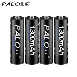 4 szt. Akumulator AA 2A Bateria aa 1300mAh 1.2v Ni-MH wstępnie naładowana Bateria akumulator baterie AA do aparatu