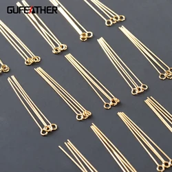 GUFEATHER,20g/lot,M549,jewelry accessories,needle,18k gold plated,copper,pass REACH,nickel free,diy accessories,jewelry making