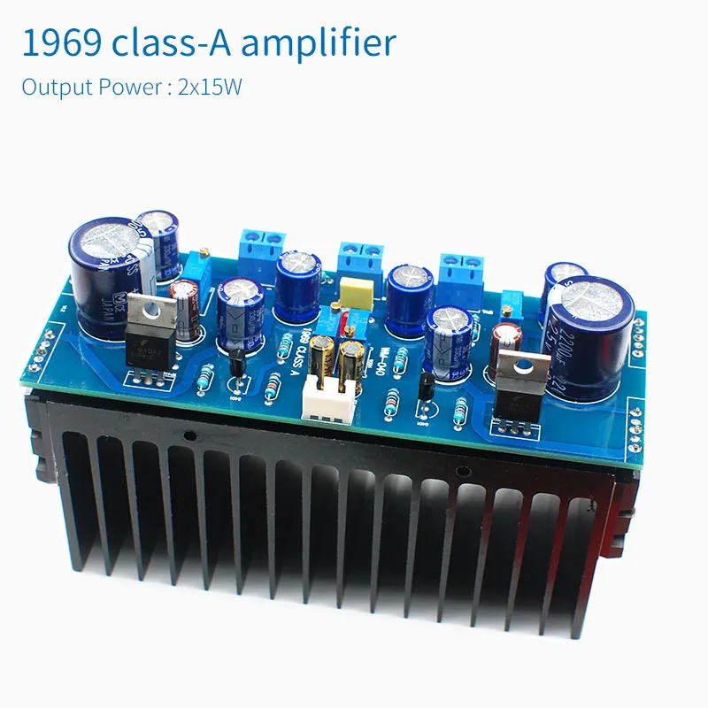 Плата аудиоусилителя UNISIAN 1969, NPN TTC5200, цифровые 2,0-канальные усилители класса A