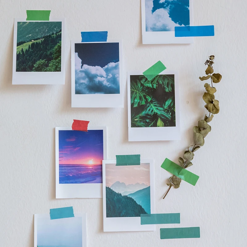 MOHAMM 150 PCS Pastel Color Writable Repositionable Sticky Index Tabs with Ruler for Pages Book Markers Reading Notes