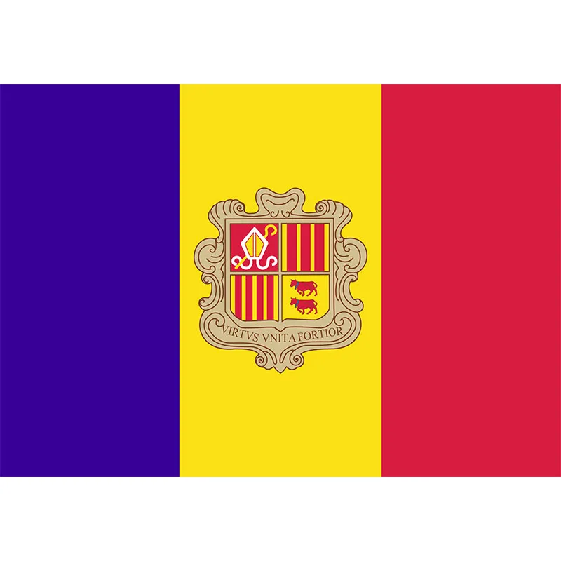 Yehoy  90x150cm the Principality of Andorra Flag