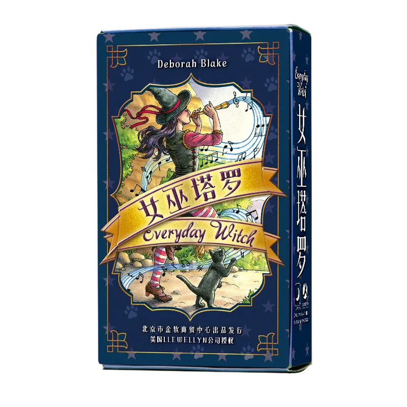 The Blake Tarot Cards Factory Made Everyday New Witch Tarot Card With Colorful Box, Cards Game, Board Game