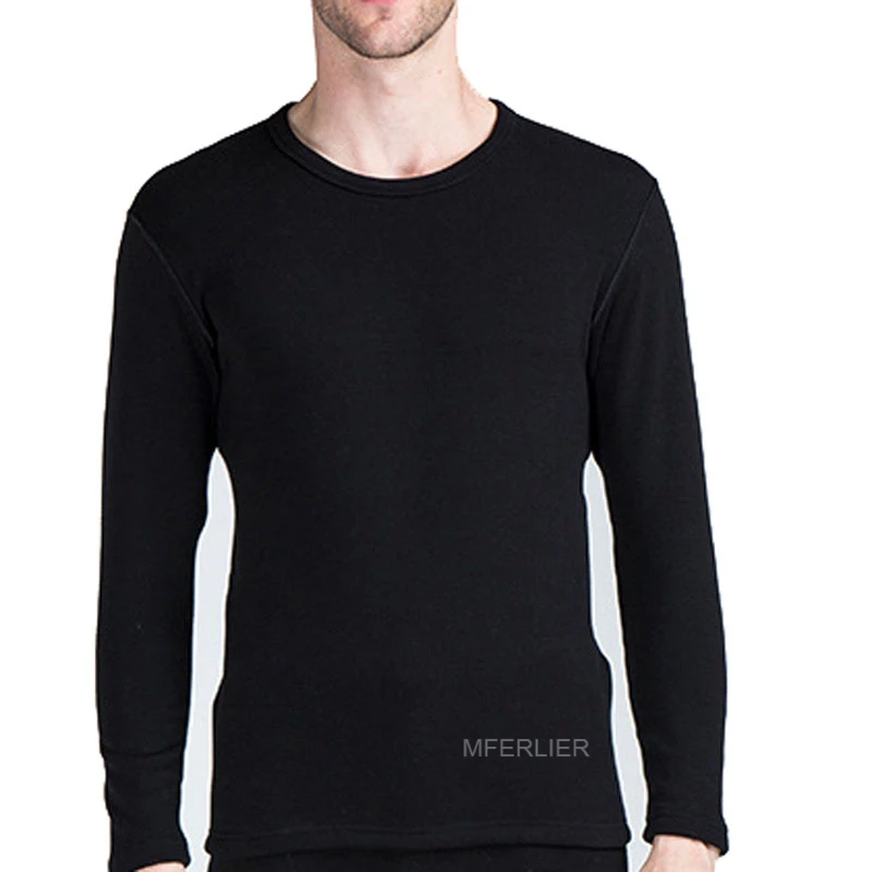 

Autumn Winter Thermal Underwear Men 10XL 160kg 5XL 6XL 7XL 8XL 9XL Large Size Fleece Warm Underwear