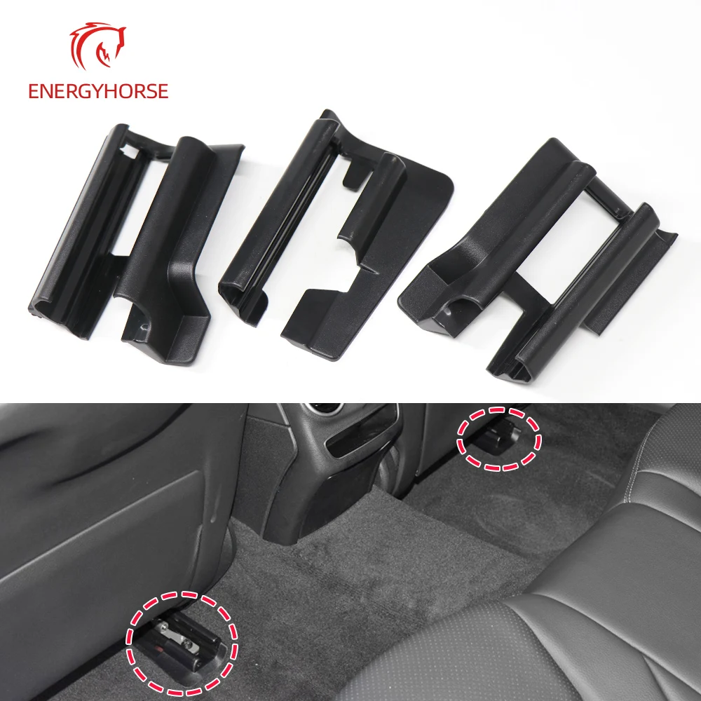 For Benz C E Class Car Interior Accessories Seat Sliding Track Rail Cover For Mercedes W205 W213 Seat Rail Trim Sliding Track