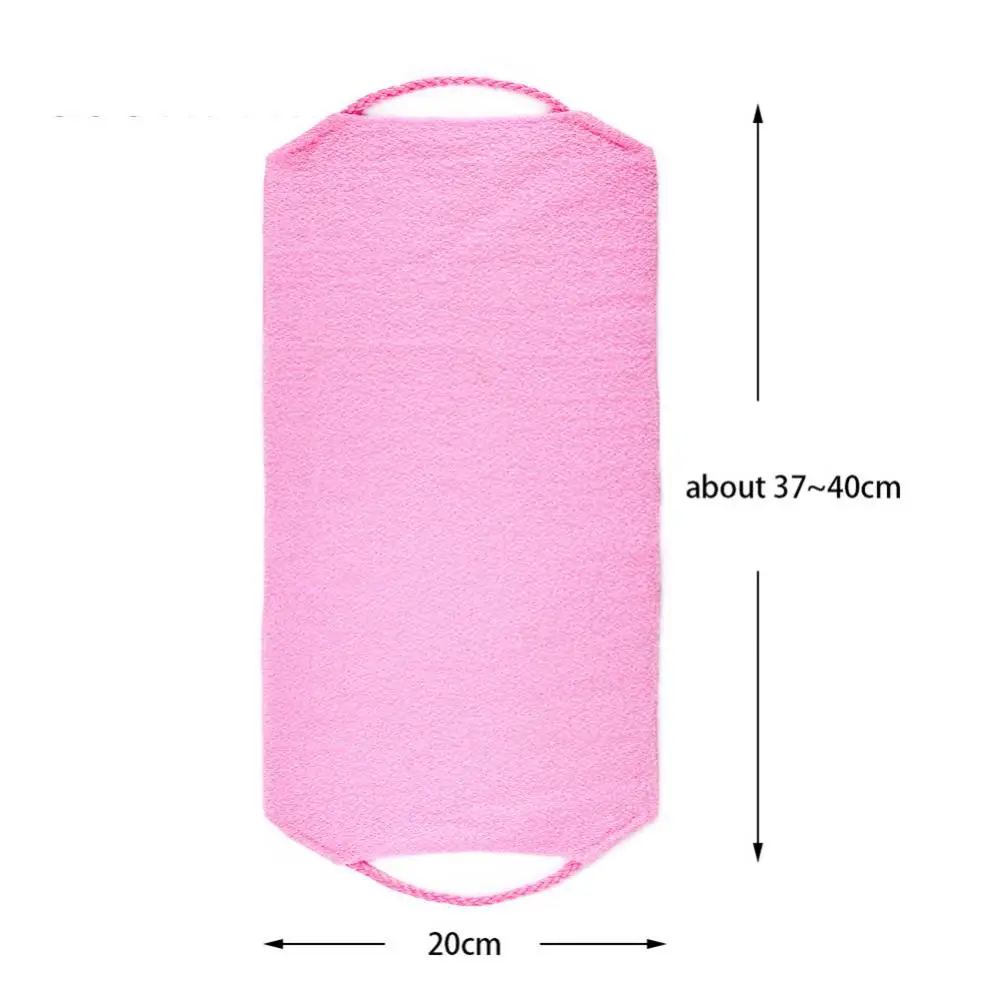 Stretchable Exfoliating Bath Cloth Body Exfoliating Neck Back Scrubber Shower Bath Cloth Tool Washcloth