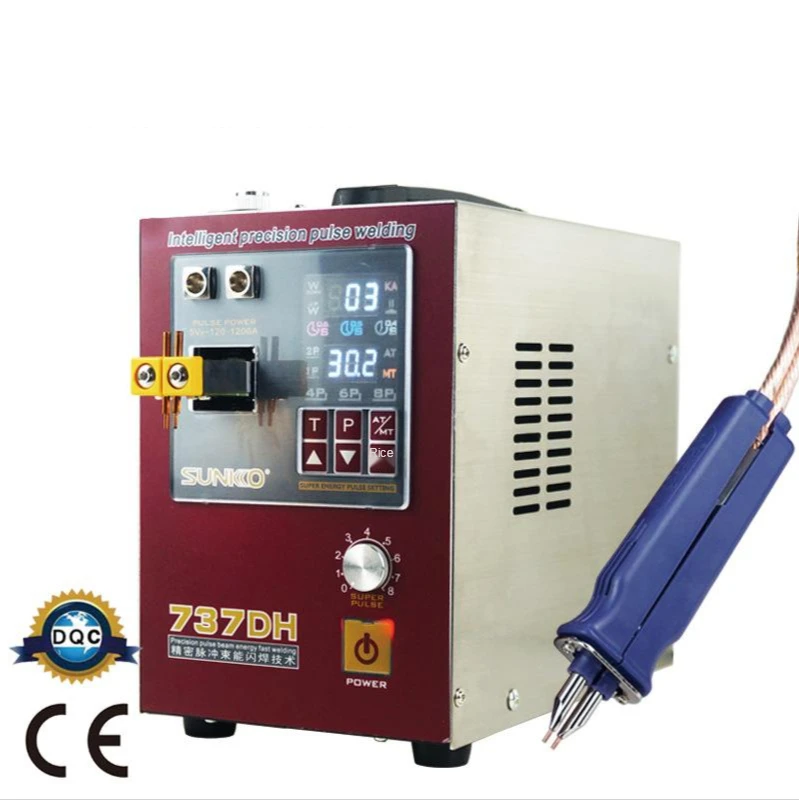 110V/220V Induction Delay Battery Spot Welding Machine 737DH High Power Small Welding Machine