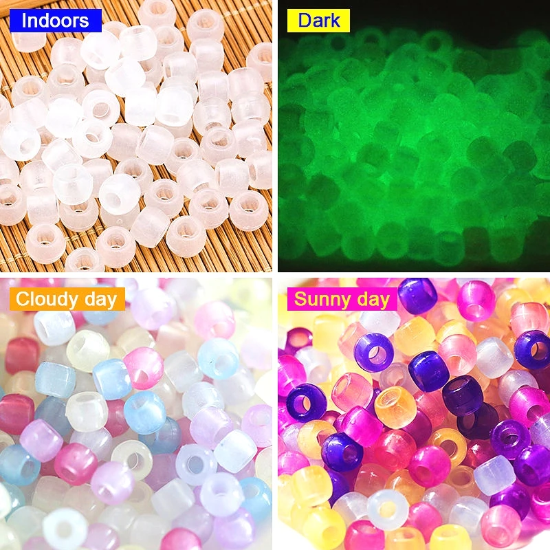 6*8mm UV Changing Reactive Acr - Jewelry Making For 5 Year Old ulasan dan harga