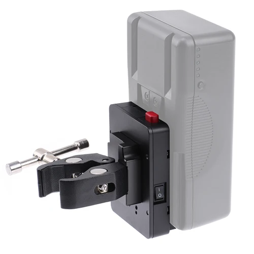 Imagen 1 del producto Mini adaptador de placa de alimentación de batería con montaje Nano V-Lock con tamaño de bolsillo D-tap