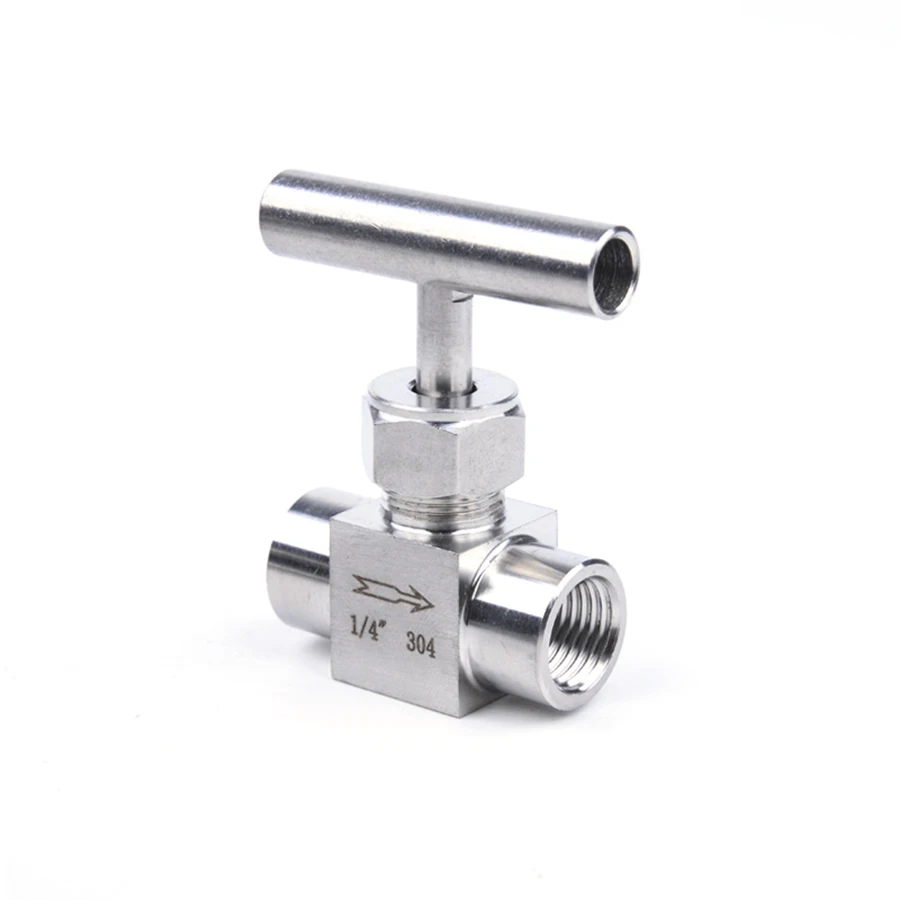 

1/8" 1/4" 3/8" 1/2" BSP Female Thread 304 Stainless Steel Needle Valve Flow Control Valve