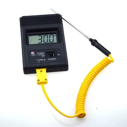 TM-902C (-50C to 1300C) Temperature Meter TM902C Digital K Type Thermometer Sensor  + Thermocouple Probe Detector Needle