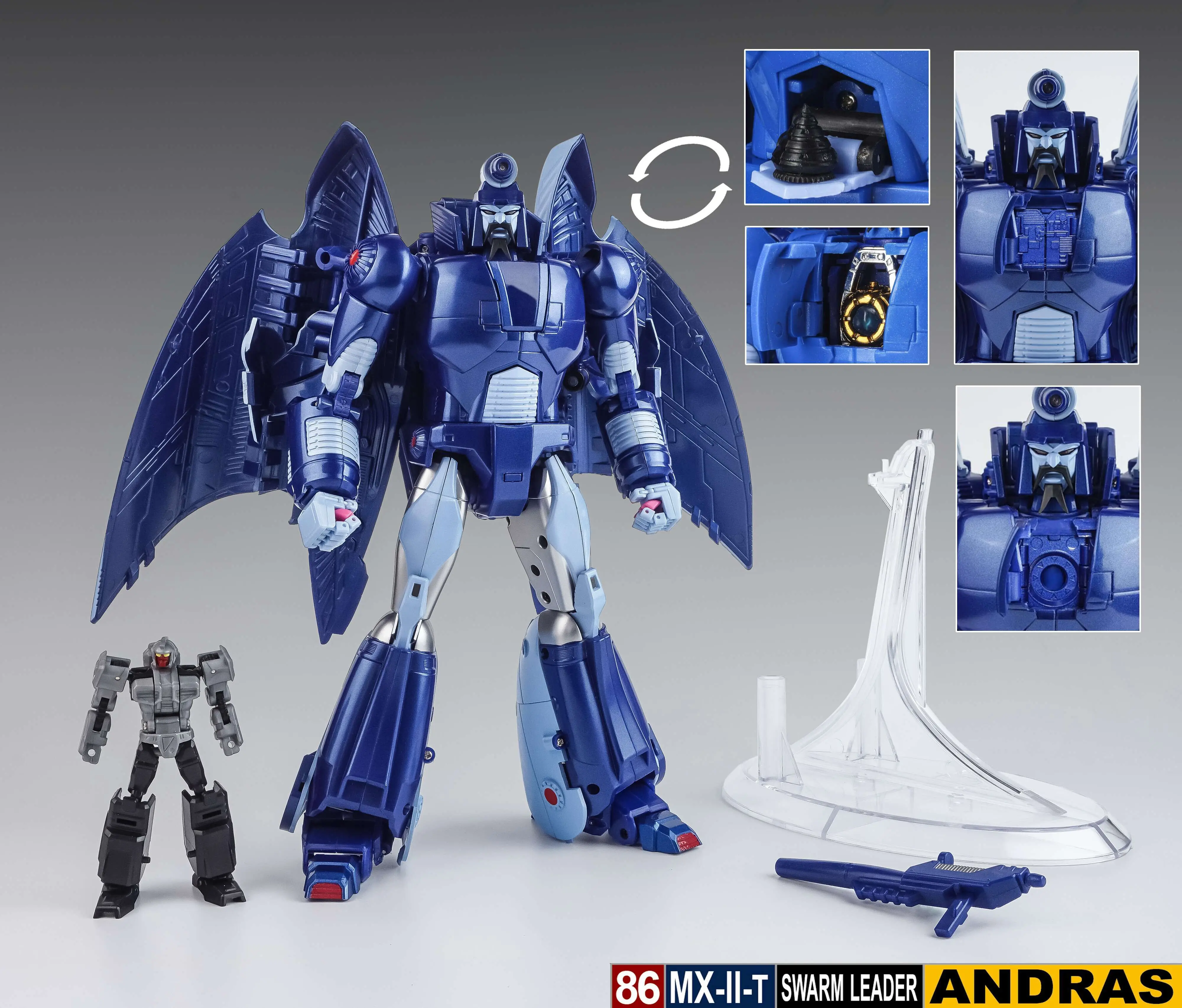 New Transformation Toy X-TRANSBOTS Master X Series MX-II-T Andras Figure In Stock