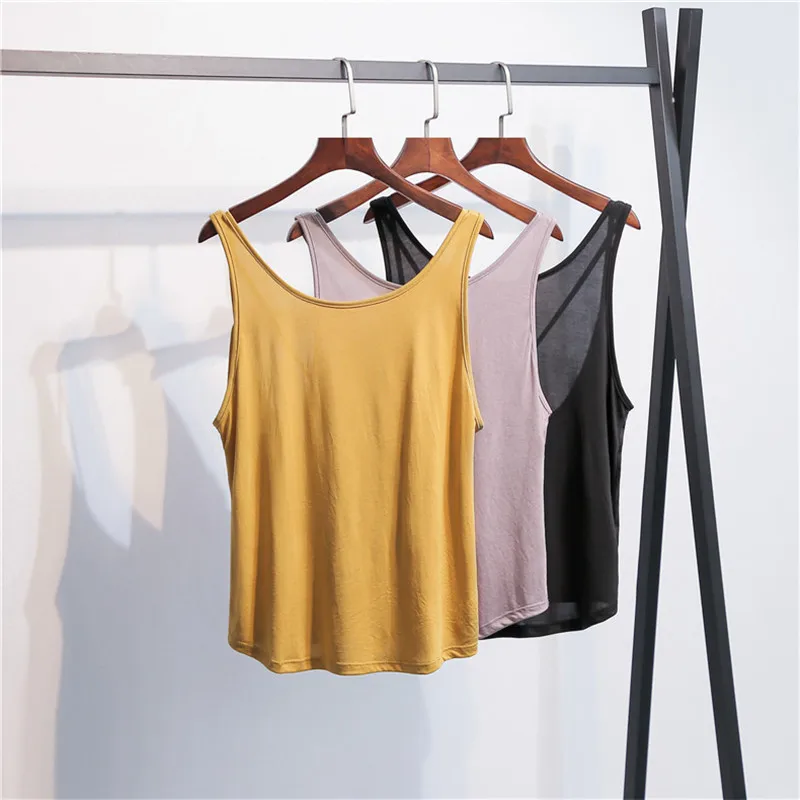 Women Backless Yoga Shirts Fitness T-shirts Sleeveless Vest Quick Dry Loose Sport Tee Female Gym Workout Blouse Running Tank Top