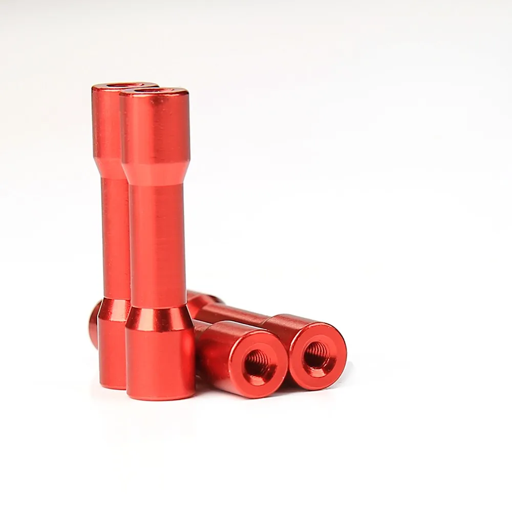 Separador de aluminio redondo para MARCO DE Dron de carreras, Perno de aleación espaciador para FPV, M3 * 25 M3 * 28 25MM 28MM, 20 unids/lote