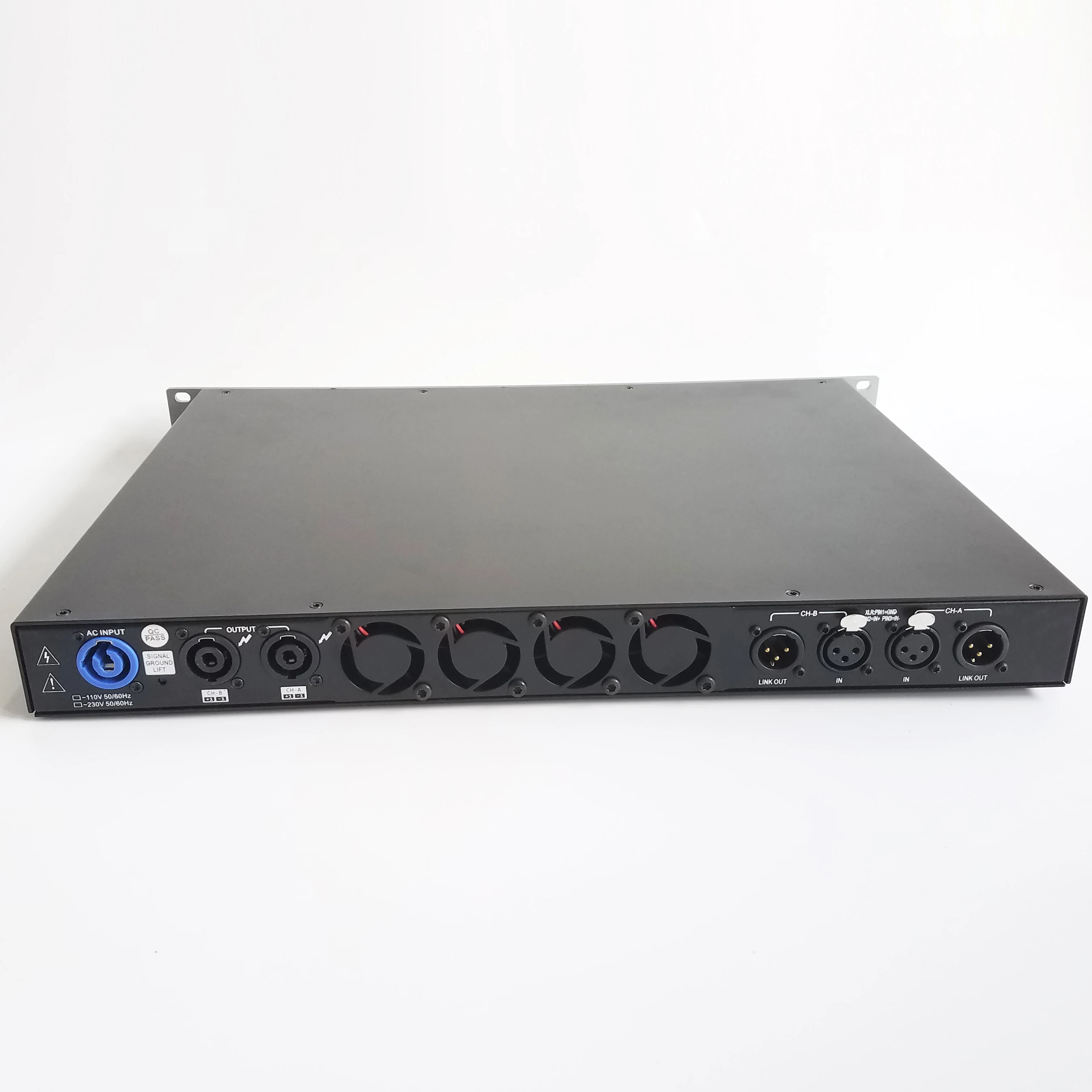 Leicozic DX2850 1U Amplifiers 1400W RMS Amplificador Audio 2 Channel Amps High Power Amplificatore Professional Sound Systems